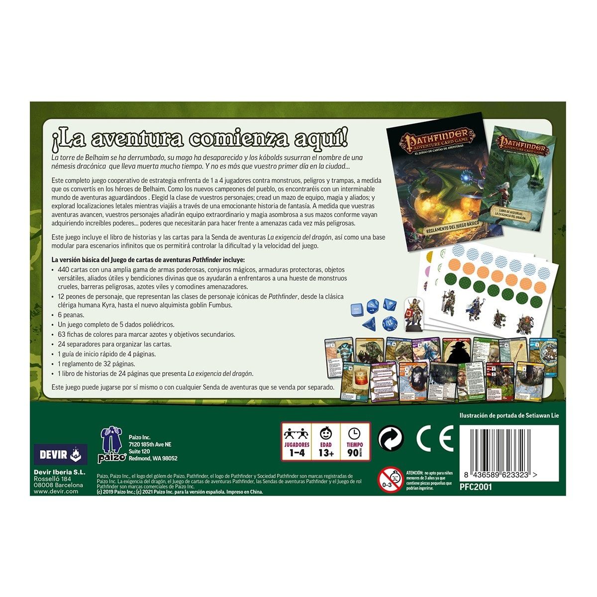 Pathfinder-el-juego-de-cartas-de-aventuras (2) Pathfinder: El Juego de Cartas de Aventuras