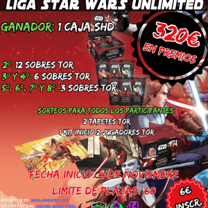 Liga Online Star Wars Unlimited - 3ª Edición