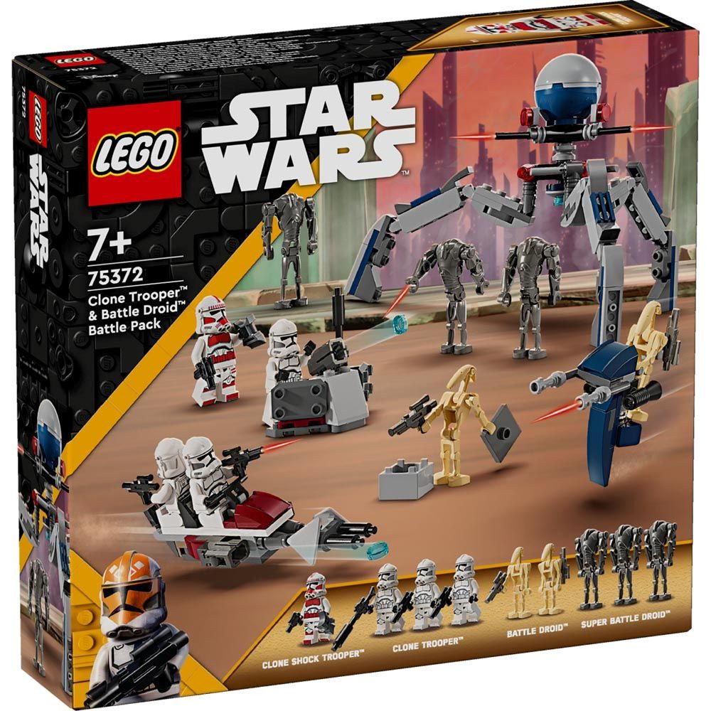 lego-star-wars-pack-de-combate-soldado-clon-y-droide-de-combate-75372 Pack de Combate: Soldado Clon y Droide de Combate
