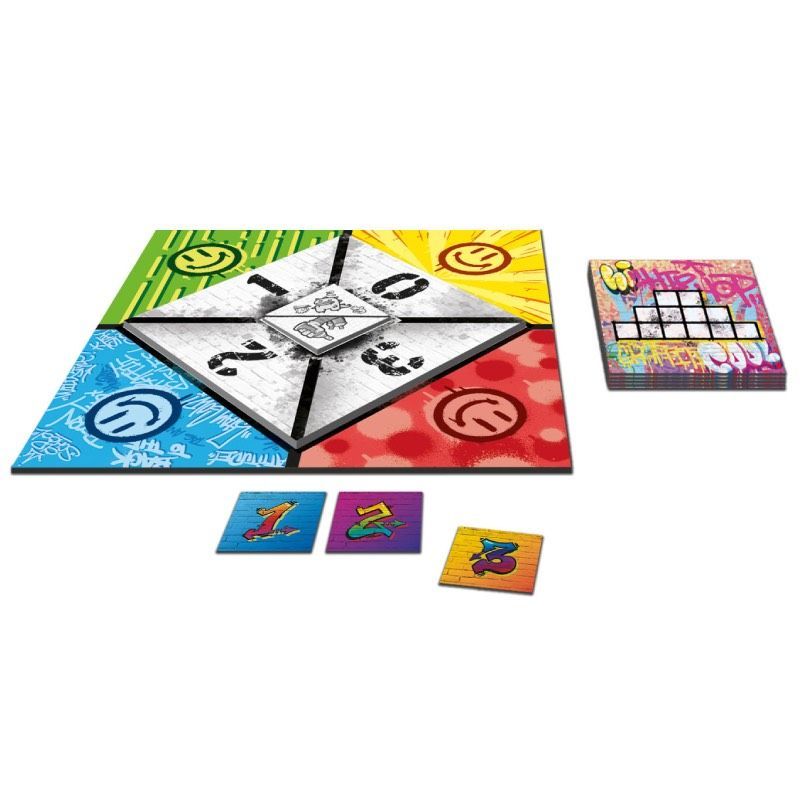 Graffiti-Rush-Juego-de-mesa-tablero