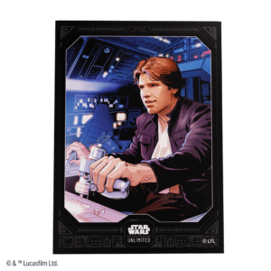 Pase el ratón para ampliar | Haga click para agrandar SW: Unlimited Art Sleeves Han Solo