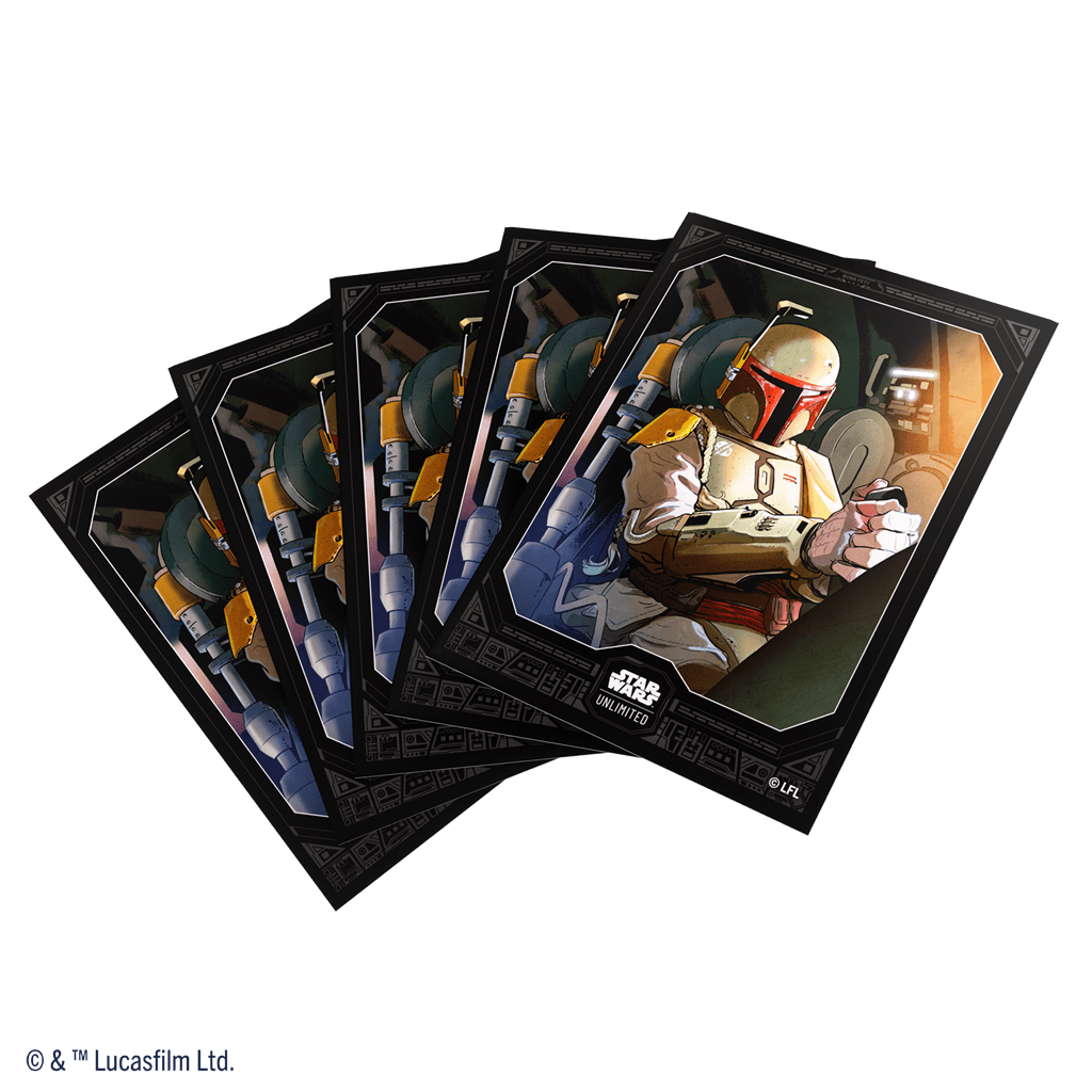 ggs15073ml_2 SW: Unlimited Art Sleeves Boba Fett