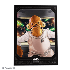 SW: Unlimited Art Sleeves Admiral Ackbar