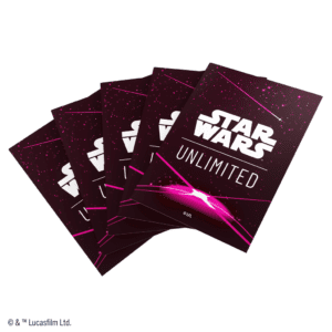 SW: Unlimited Art Sleeves Card Back Magenta