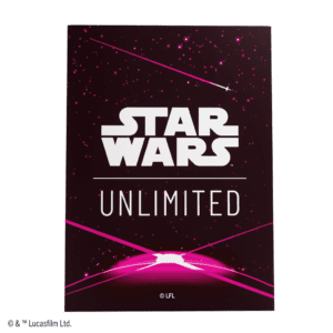 SW: Unlimited Art Sleeves Card Back Magenta