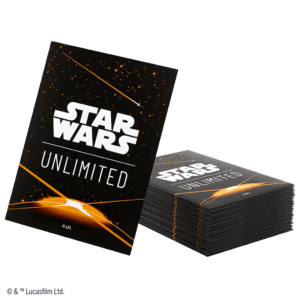 SW: Unlimited Art Sleeves Card Back Orange