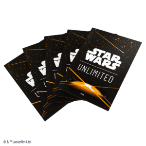 SW: Unlimited Art Sleeves Card Back Orange