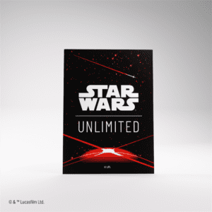 SW: Unlimited Art Sleeves Card Back Red