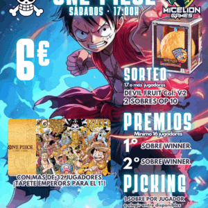 Inscripción One Piece semanal Sábados