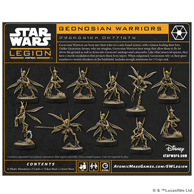 swq37_4 Star Wars: Legión Geonosian Warriors Unit