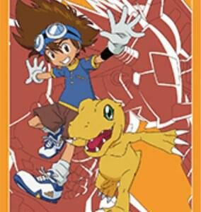 Digimon Card Game Official 2023 Deck Protectors (60 sleeves) - Tai & Agumon