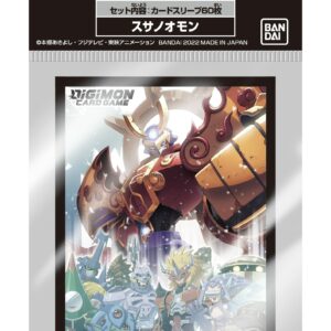 Digimon Card Game Official Deck Protectors Susanoomon (60 sleeves)