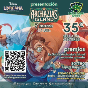 Inscripción Lorcana 07/03