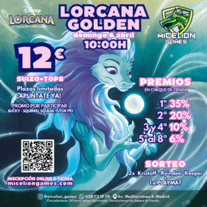 Inscripción Lorcana Golden (domingo 6) (10:00h)