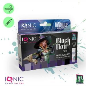 IONIC - Black noir SET