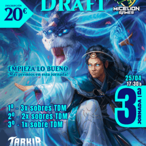 Inscripción Jornada 3 LIGA DRAFT TARKIR DRAGONSTORM