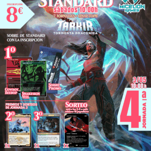 Inscripción Jornada 4 LIGA STANDARD TARKIR DRAGONSTORM