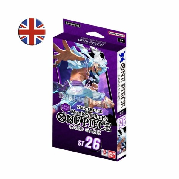 One Piece ST26 -PURPLE/BLACK Monkey.D.Luffy- Starter Deck (Inglés