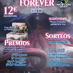 Inscripción Modern Forever jueves 15/05 11h