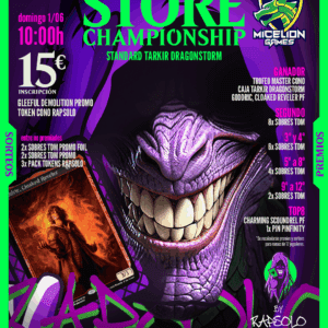 Inscripción Store Championship Rapsolo Standard