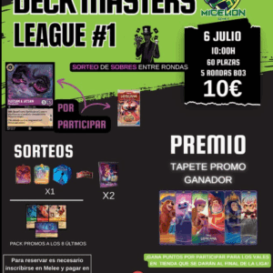 Inscripción Lorcana Deck Masters