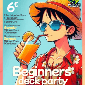 Inscripción One Piece Beginners Deck Party