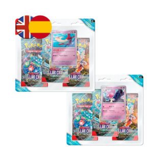 Blister 3 - sobres Stellar Crow - Latias y tinkaton