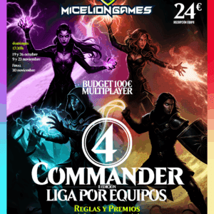 Inscripción Equipo Commander 4
