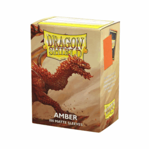 Dragon Shield - Fundas Standard Matte Amber (100 Fundas)
