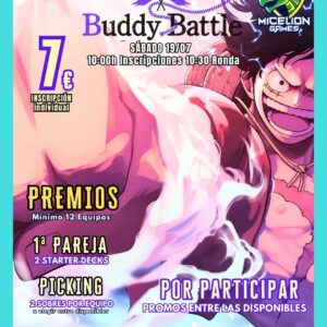 Inscripción - One Piece - Buddy Battle