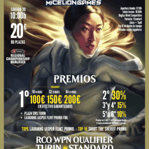 Inscripción RCQ Standard Turin 30 agosto