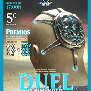 Inscripción DUEL COMMANDER