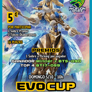 Inscripción Digimon EVO CUP