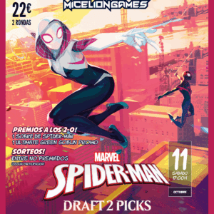 Inscripción DRAFT 2 PICKS SPIDER-MAN