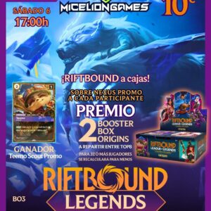 Inscripción torneo especial Riftbound