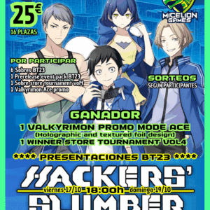 Inscripción Digimon Presentación BT23