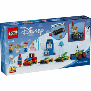 LEGO - Disney- Tren de Celebración de Toy Story y Coche RC - 43264
