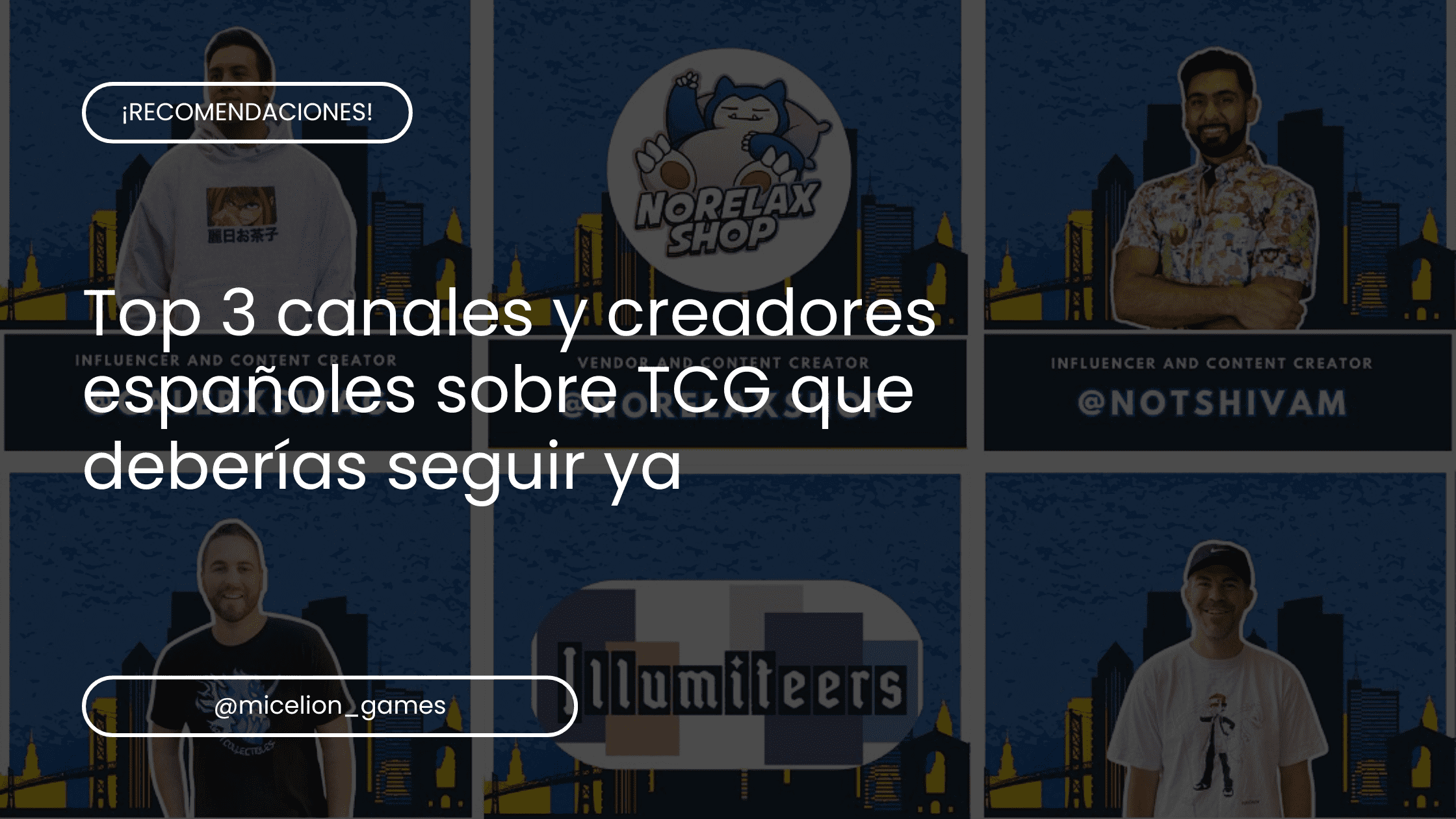 creadores tcg españoles