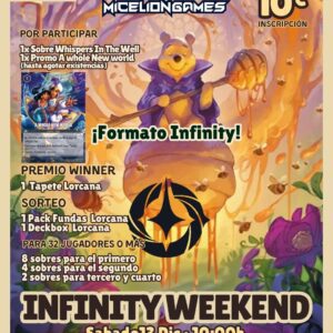 Inscripción Lorcana Infinity Weekend