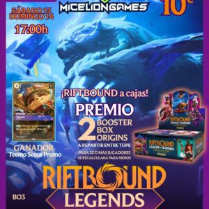 Inscripción Riftbound Legends semanal