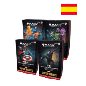 Commander Display (4 mazos) Marvel Super Heroes Español - Magic The Gathering