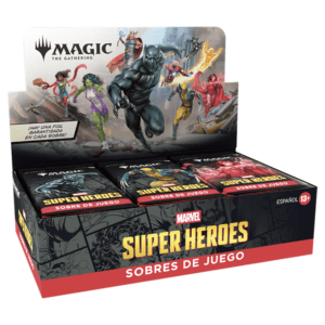 Play Booster Display (30 sobres) Marvel Super Heroes Español - Magic The Gathering