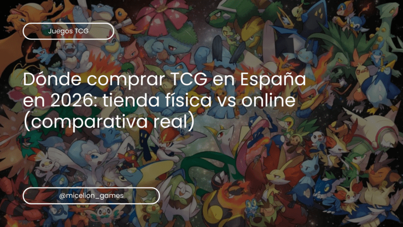 dónde comprar TCG en España 2026