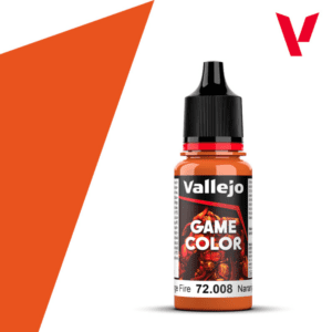 GAME COLOR- VALLEJO-72.008- Naranja Fuego