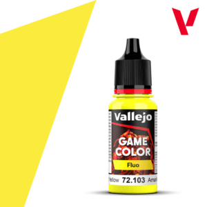 GAME COLOR Fluo- VALLEJO-72.103- Amarillo