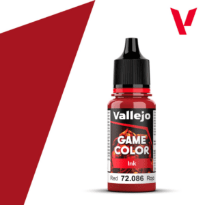 GAME COLOR Ink- VALLEJO-72.086- Rojo