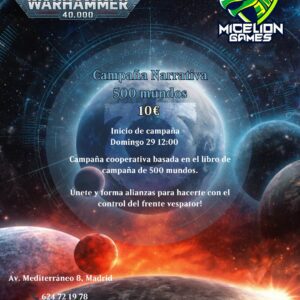 Inscripción Campaña Warhammer