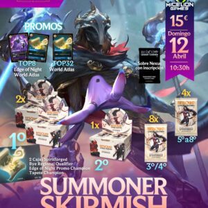 Inscripción Riftbound Skirmish Spiritforged 12 de abril