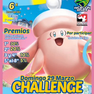 Inscripción POKÉMON Challenge Marzo