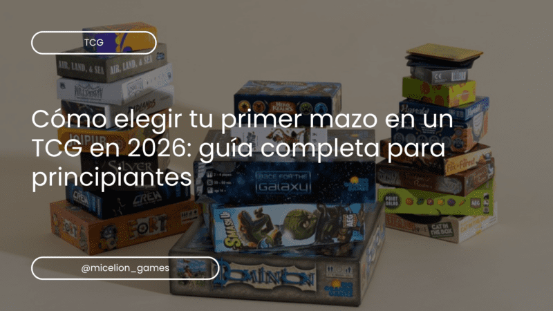 cómo elegir primer mazo TCG